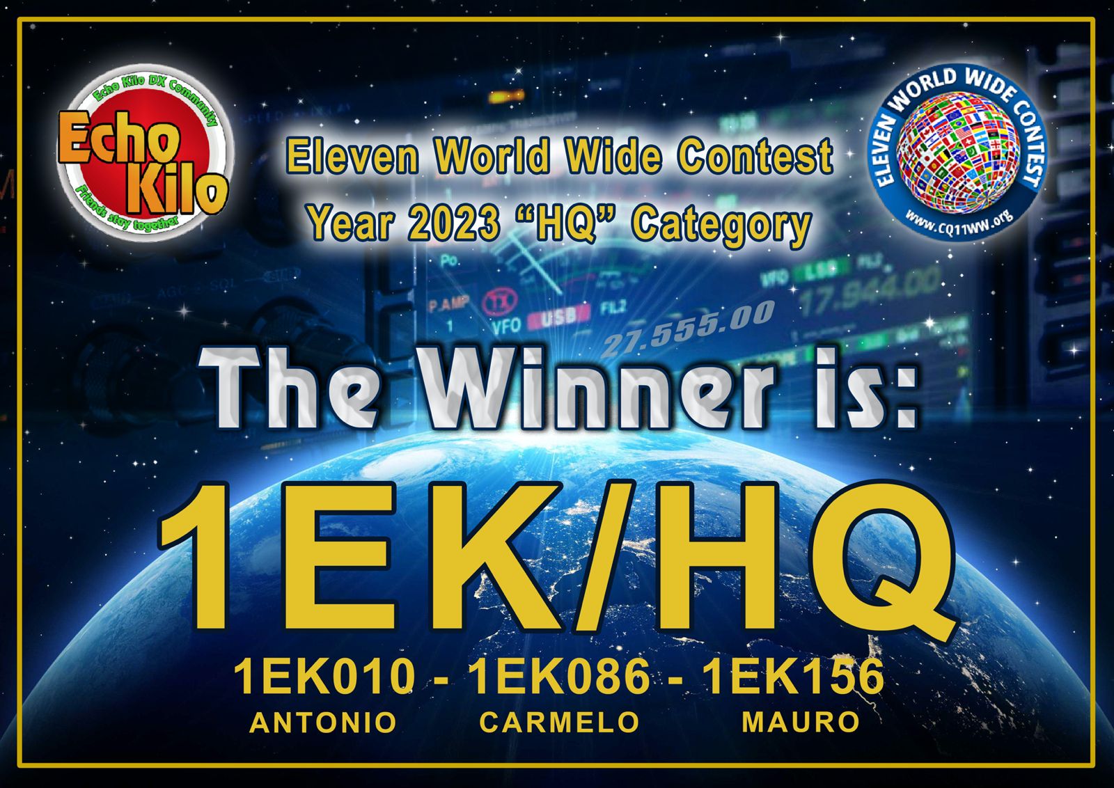 1ek-hq-in-first-position-of-11-world-contest-2023-hq-category-echo